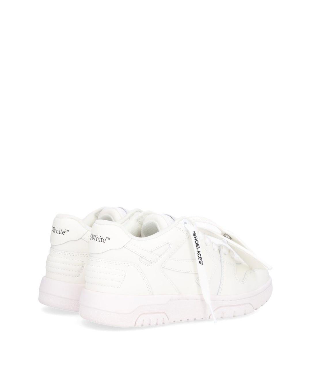 OFF-WHITE Белые кроссовки, фото 3