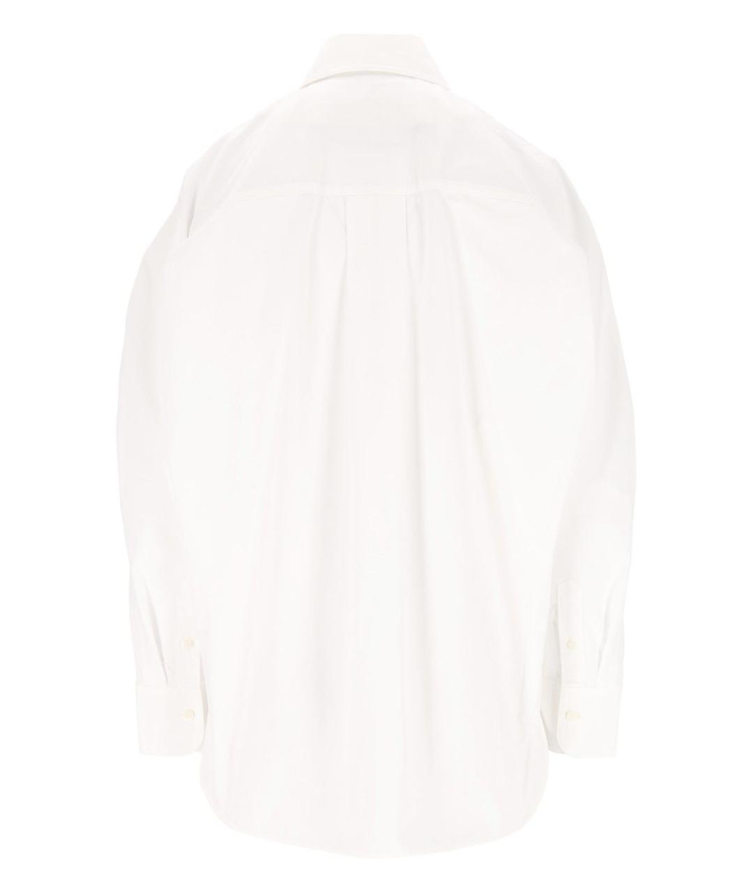 JACQUEMUS Белая хлопковая рубашка, фото 2