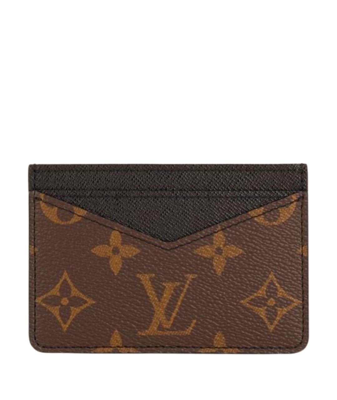 LOUIS VUITTON Коричневый кардхолдер, фото 1