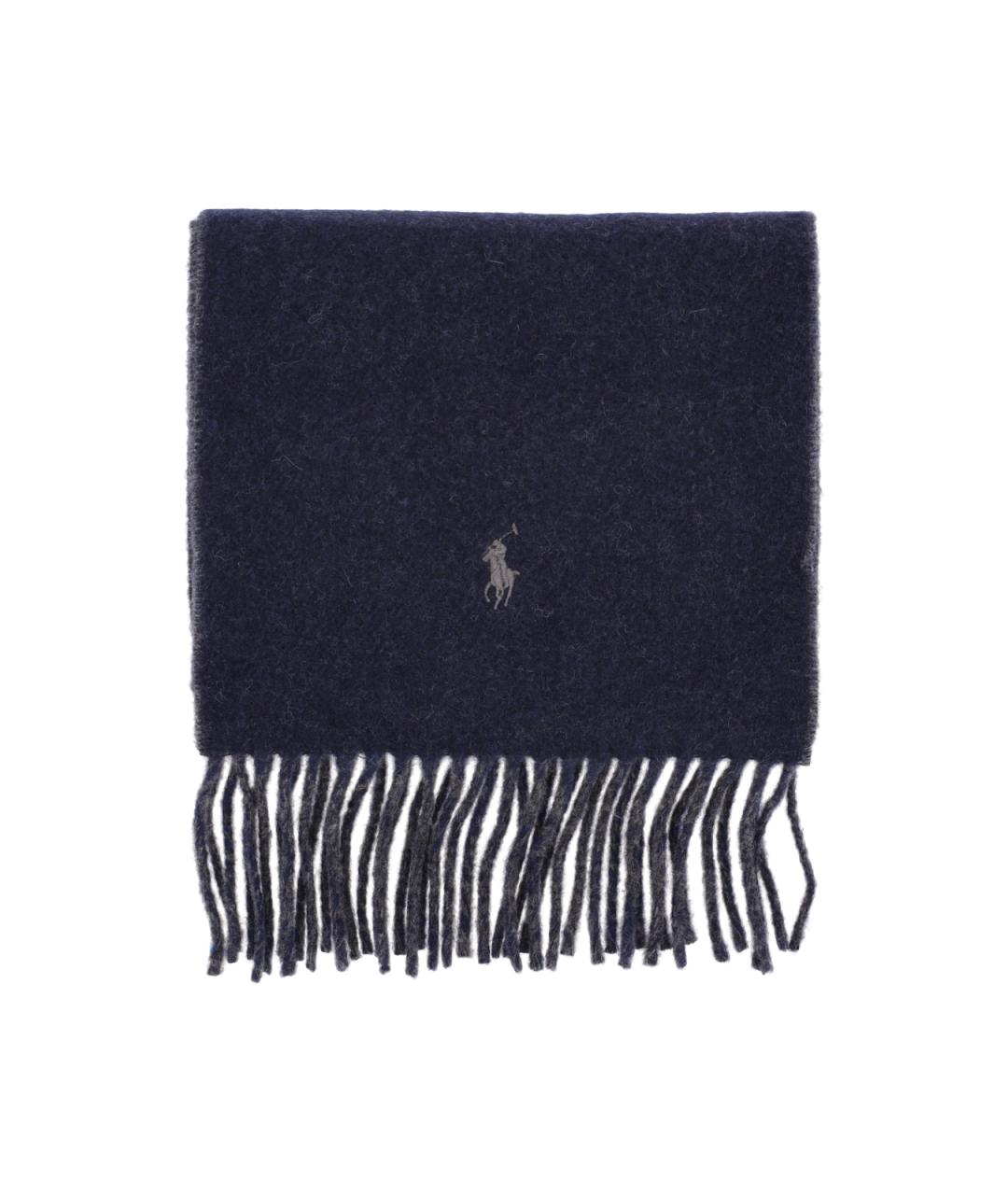 POLO RALPH LAUREN Темно-синий шарф, фото 2
