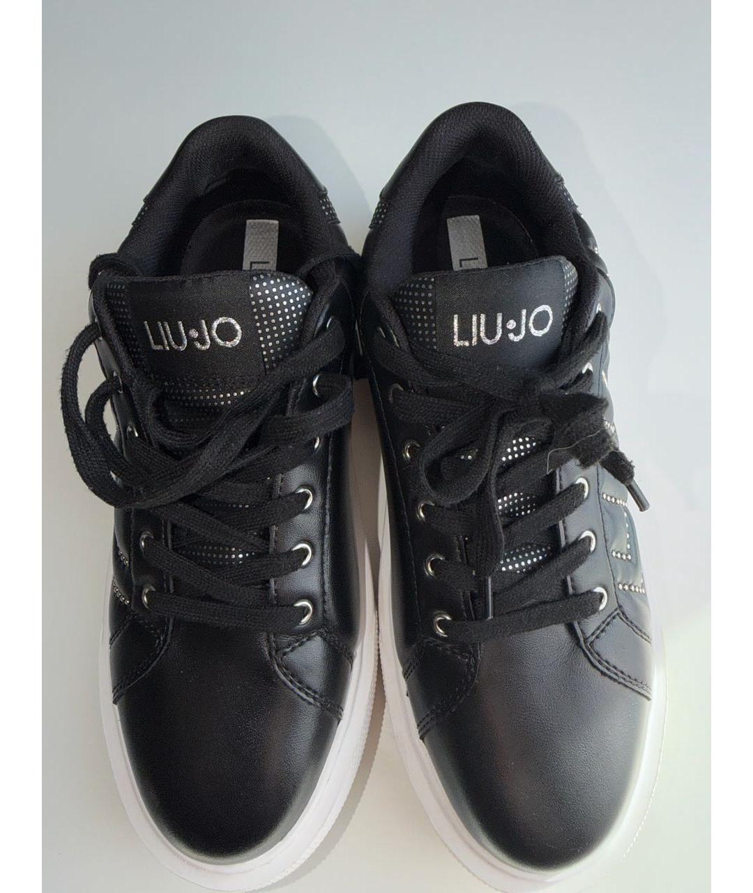 LIU JO Черные кеды, фото 8