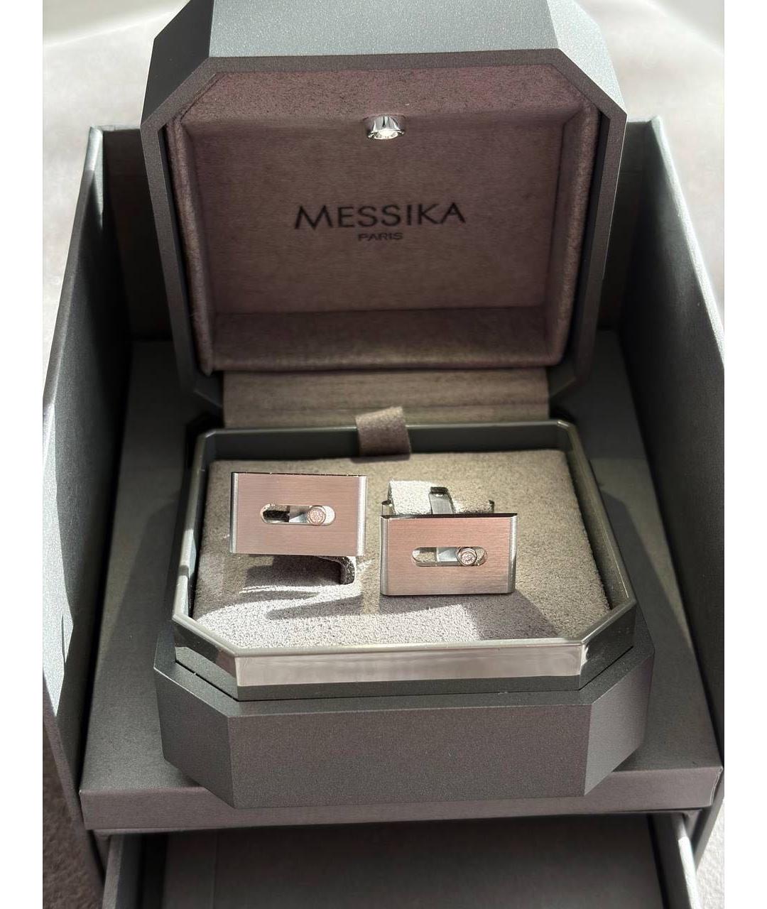 MESSIKA Антрацитовые запонки, фото 2