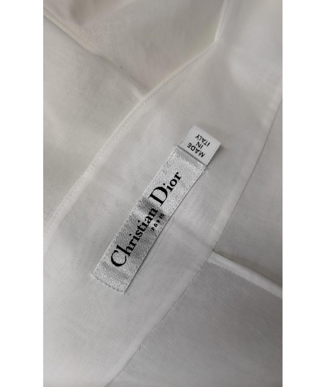 CHRISTIAN DIOR PRE-OWNED Белый хлопковый костюм с брюками, фото 6