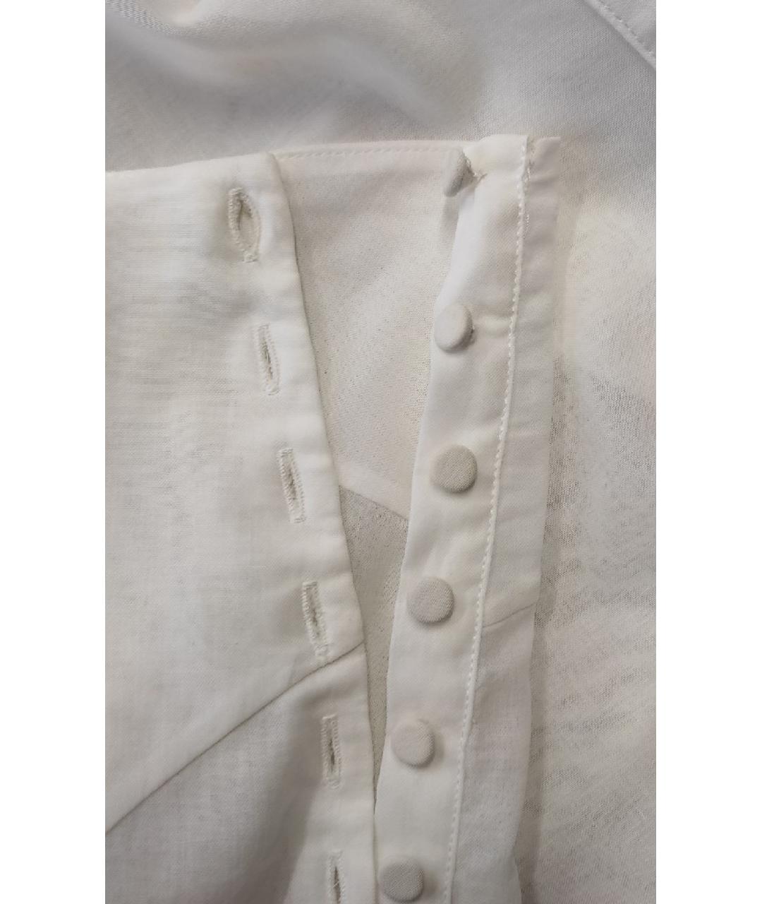 CHRISTIAN DIOR PRE-OWNED Белый хлопковый костюм с брюками, фото 7