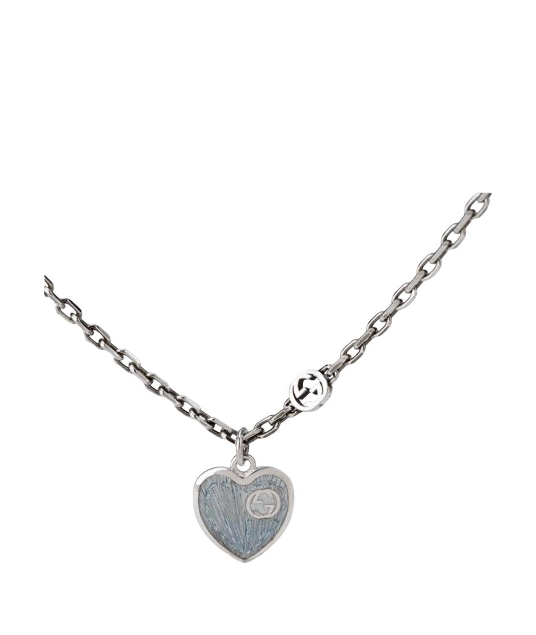 GUCCI Серебряная подвеска, фото 1