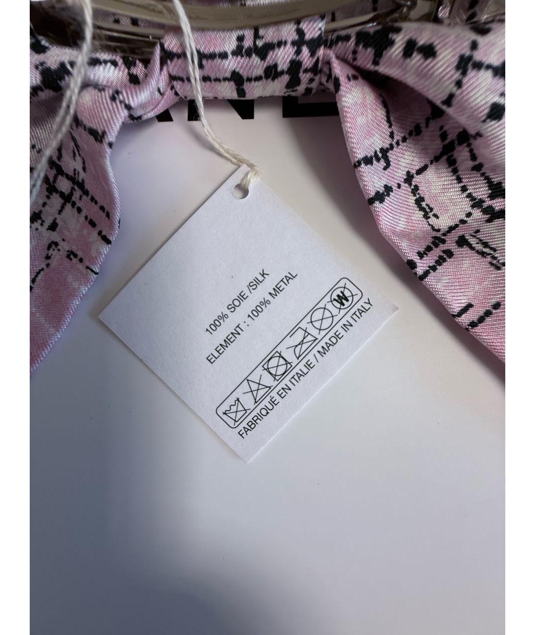 CHANEL Розовая заколка, фото 3