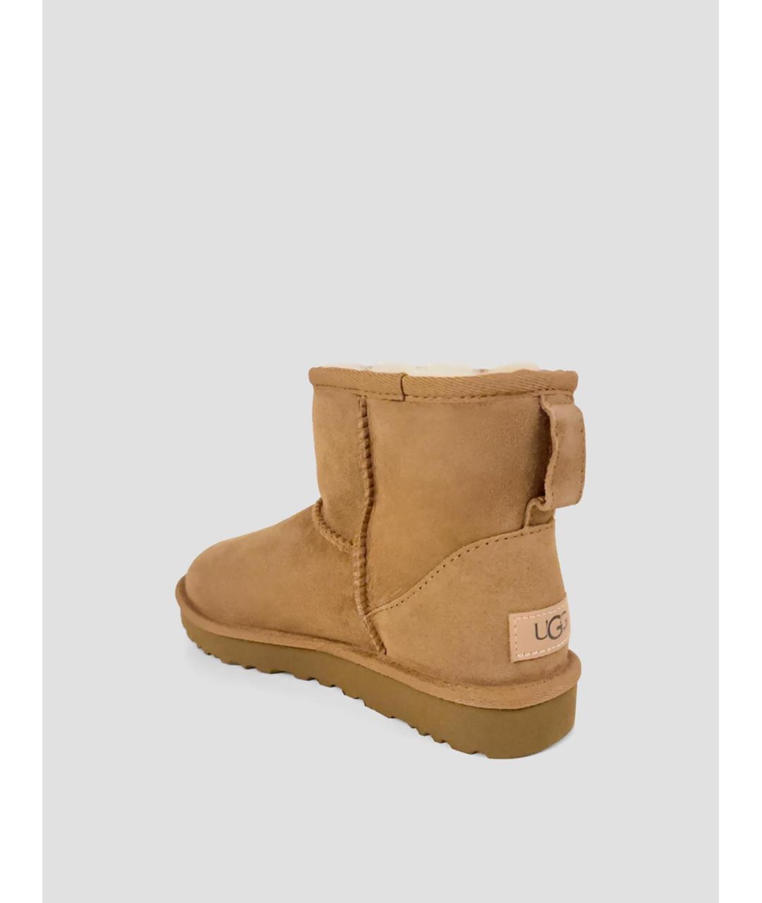 UGG Коричневые замшевые ботинки, фото 2