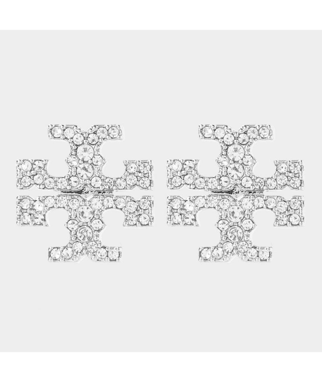 TORY BURCH Серебряные металлические серьги, фото 3