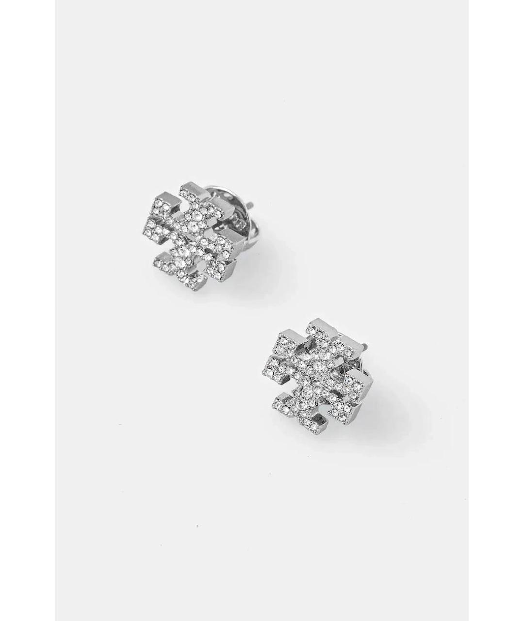 TORY BURCH Серебряные металлические серьги, фото 2