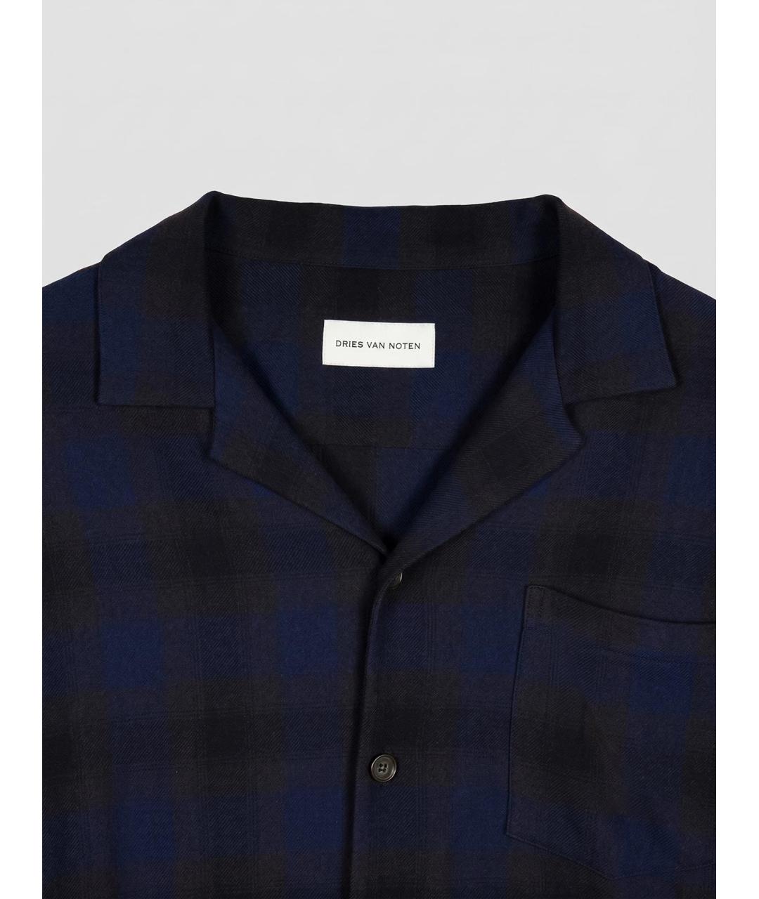 DRIES VAN NOTEN Коричневая кэжуал рубашка, фото 3