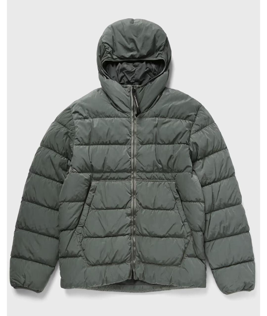 CP COMPANY Серый полиамидовый пуховик, фото 1