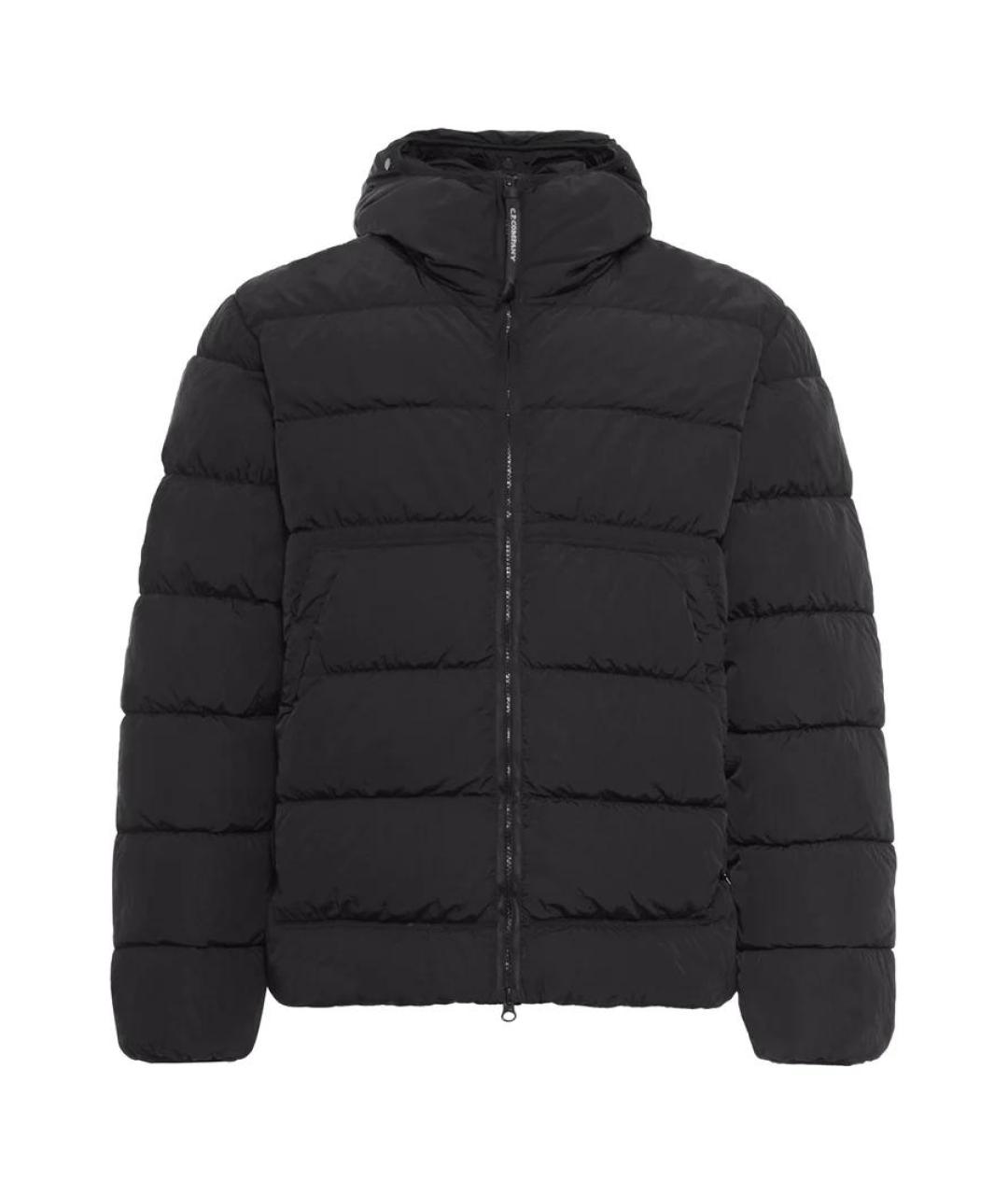 CP COMPANY Черная полиамидовая куртка, фото 1