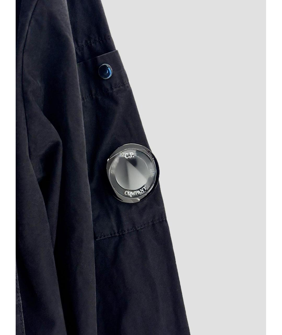 CP COMPANY Черная хлопковая куртка, фото 3