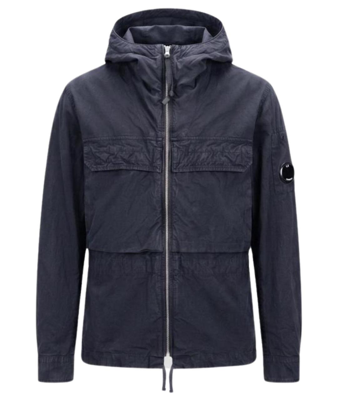 CP COMPANY Черная хлопковая куртка, фото 1