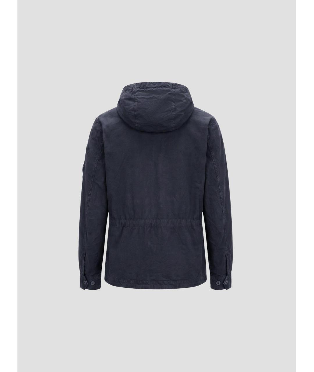 CP COMPANY Черная хлопковая куртка, фото 2