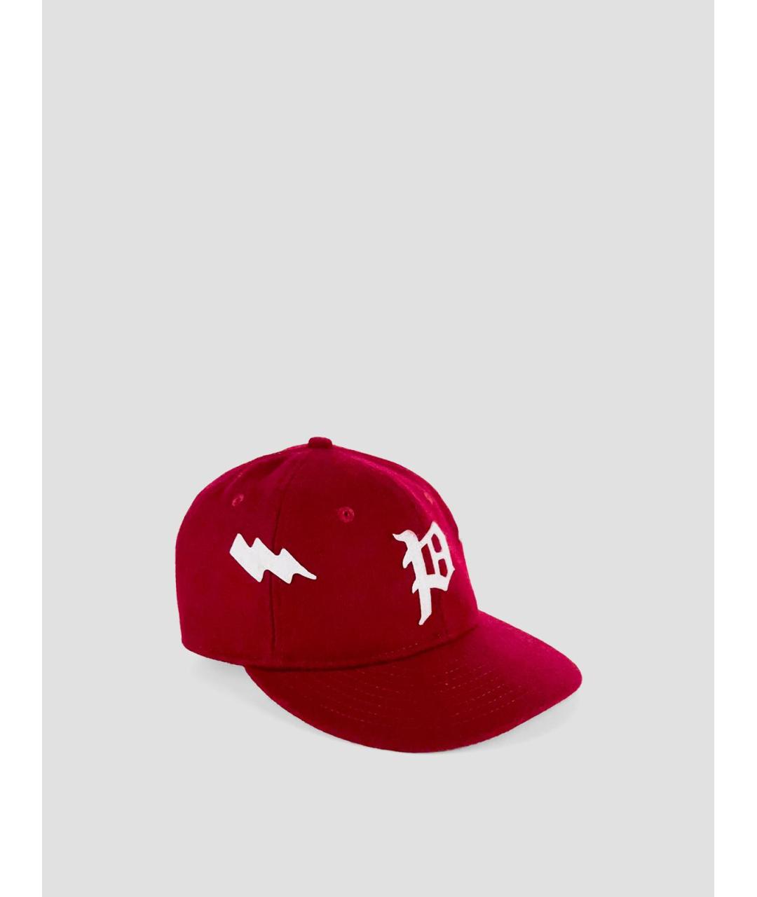 New Era Красная шерстяная кепка/бейсболка, фото 3