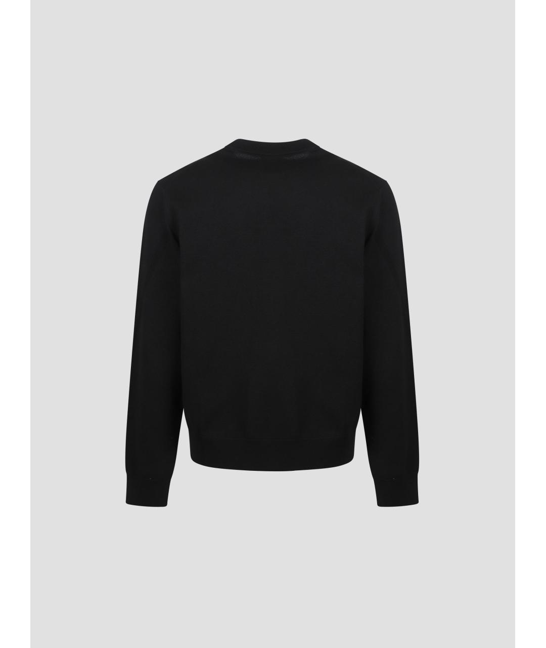 GIVENCHY Черный хлопковый джемпер / свитер, фото 3