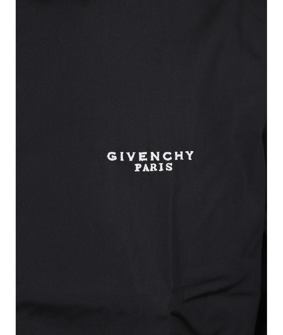 GIVENCHY Черная хлопковая кэжуал рубашка, фото 2