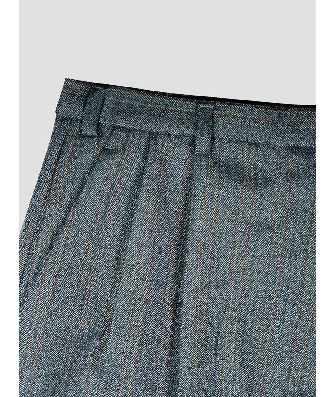 JIL SANDER Зеленые шерстяные шорты, фото 3