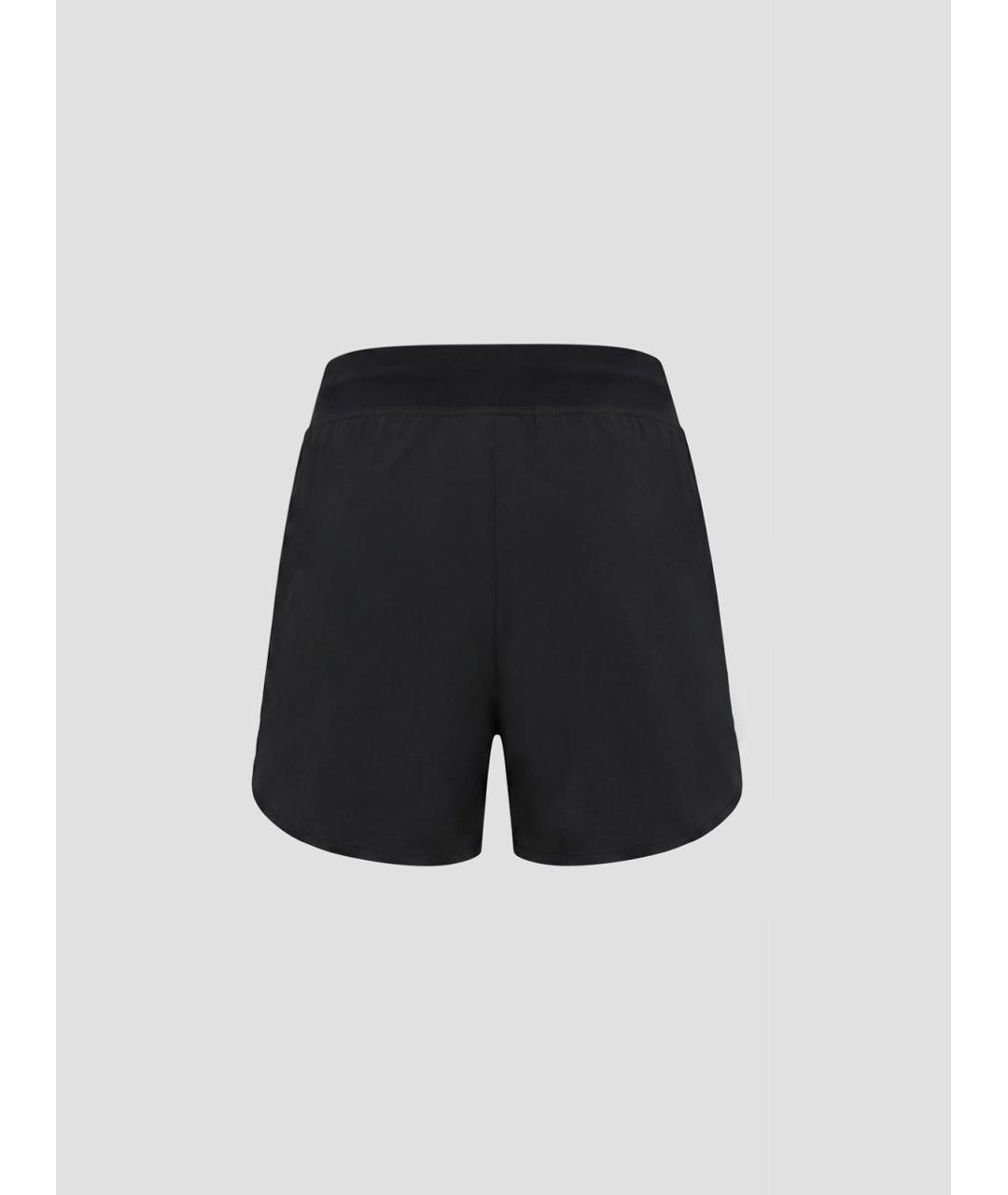 JIL SANDER Черные полиэстеровые шорты, фото 2