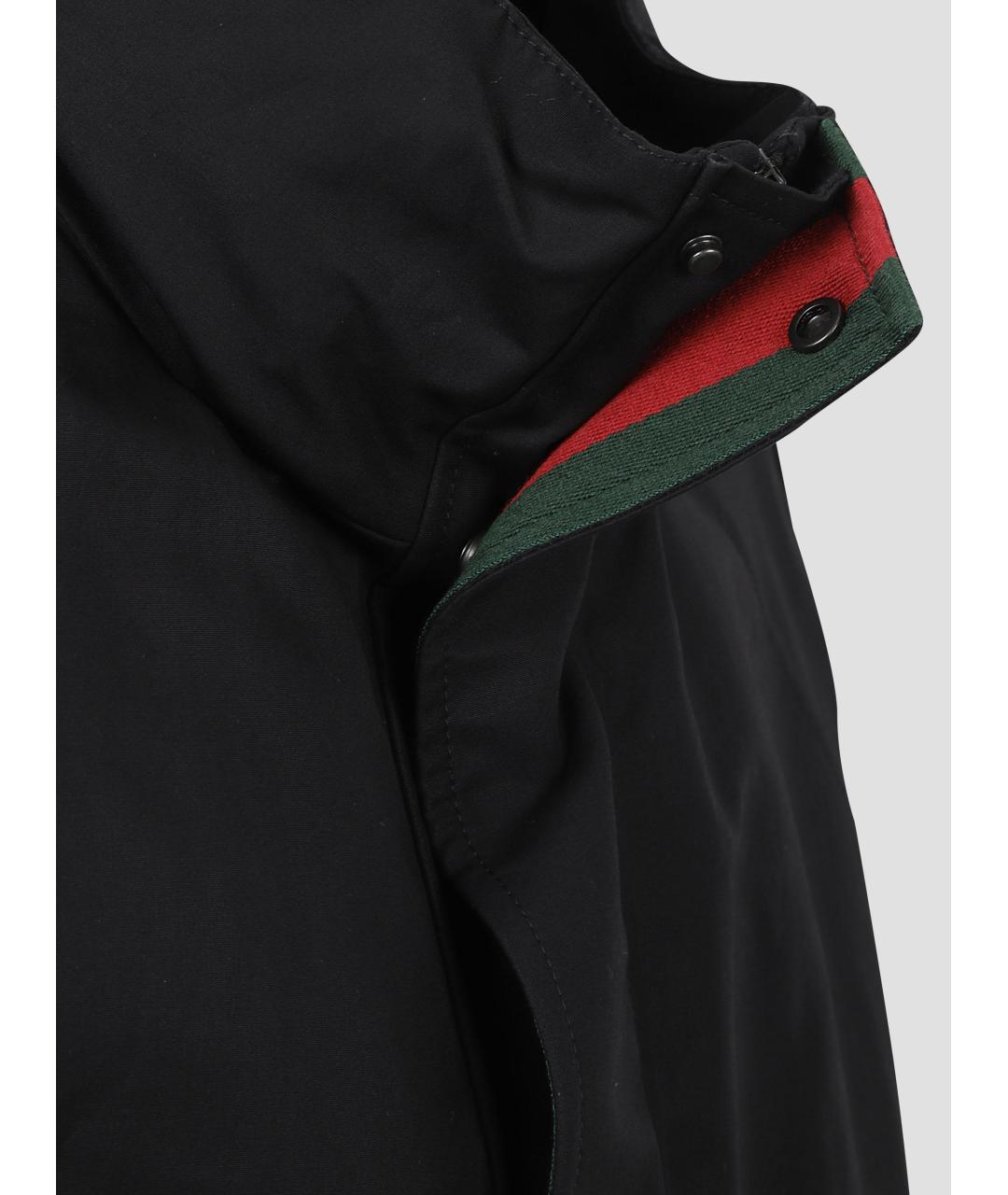 GUCCI Черная хлопковая куртка, фото 2