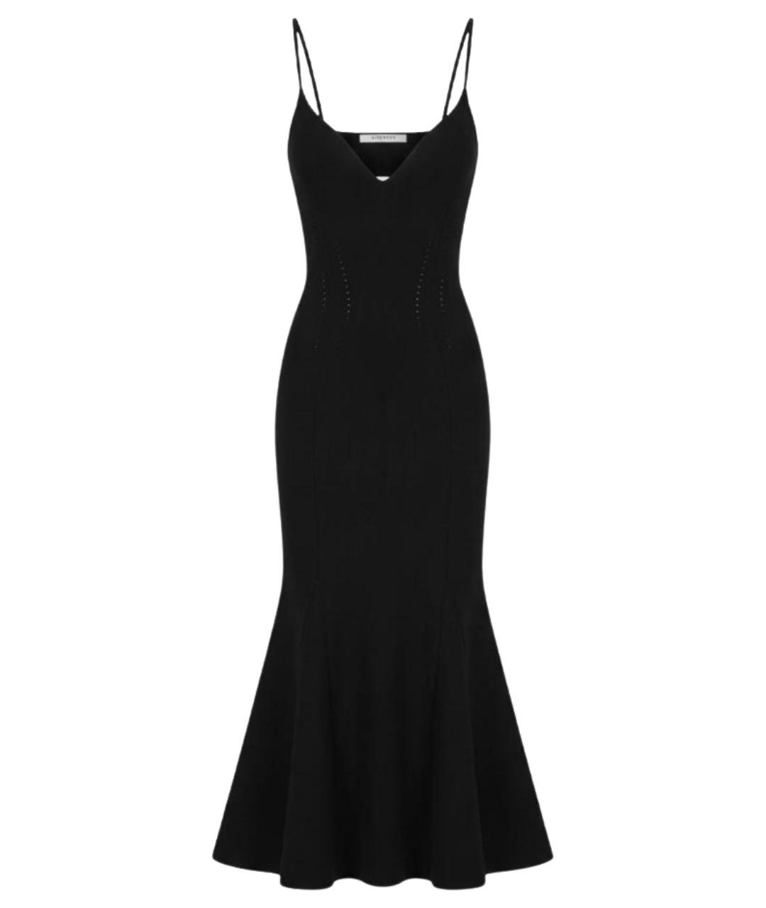 GIVENCHY Черное вискозное платье, фото 1