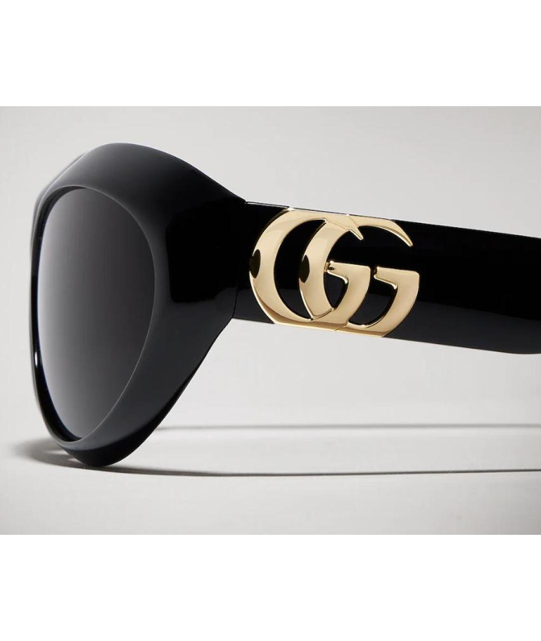 GUCCI Черные солнцезащитные очки, фото 3