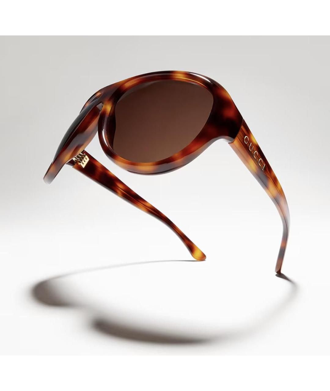 GUCCI Мульти пластиковые солнцезащитные очки, фото 2