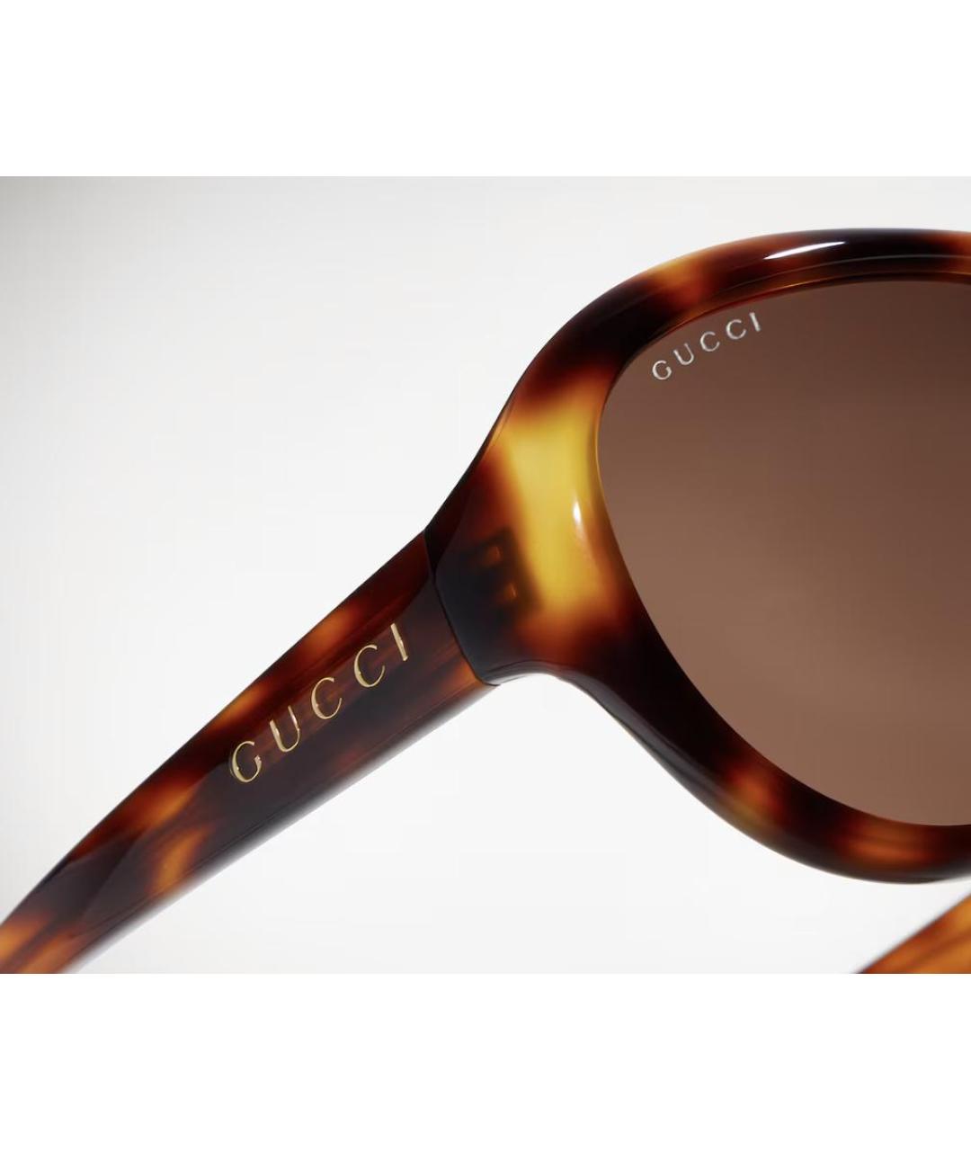 GUCCI Мульти пластиковые солнцезащитные очки, фото 3