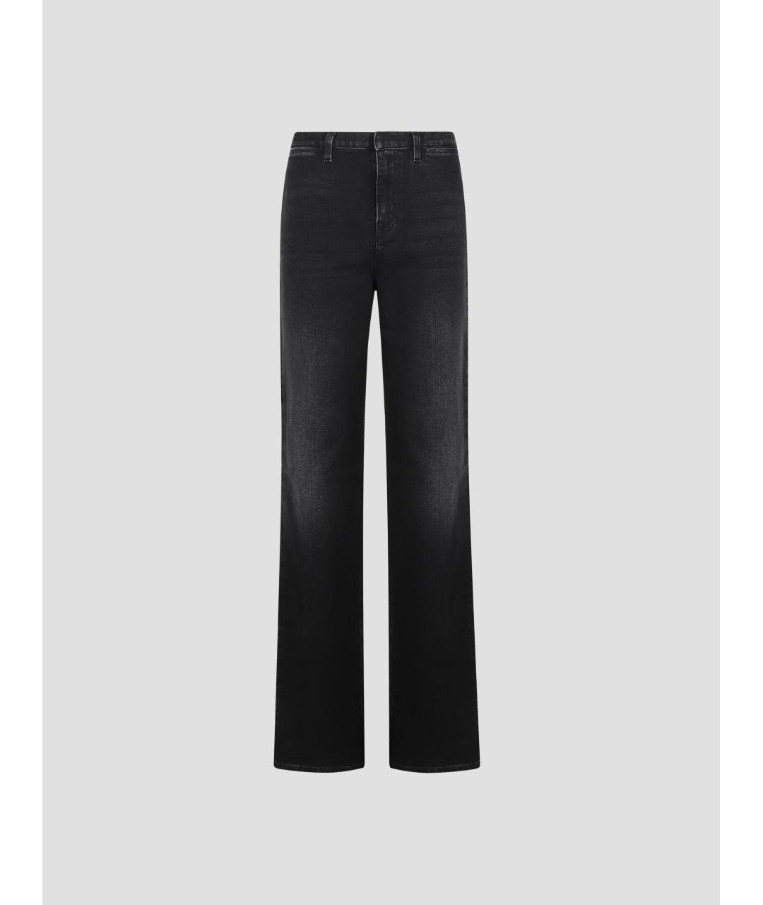 GUCCI Черные хлопковые прямые джинсы, фото 4