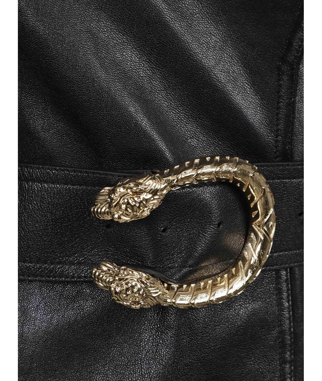 GUCCI Черная кожаная куртка, фото 2