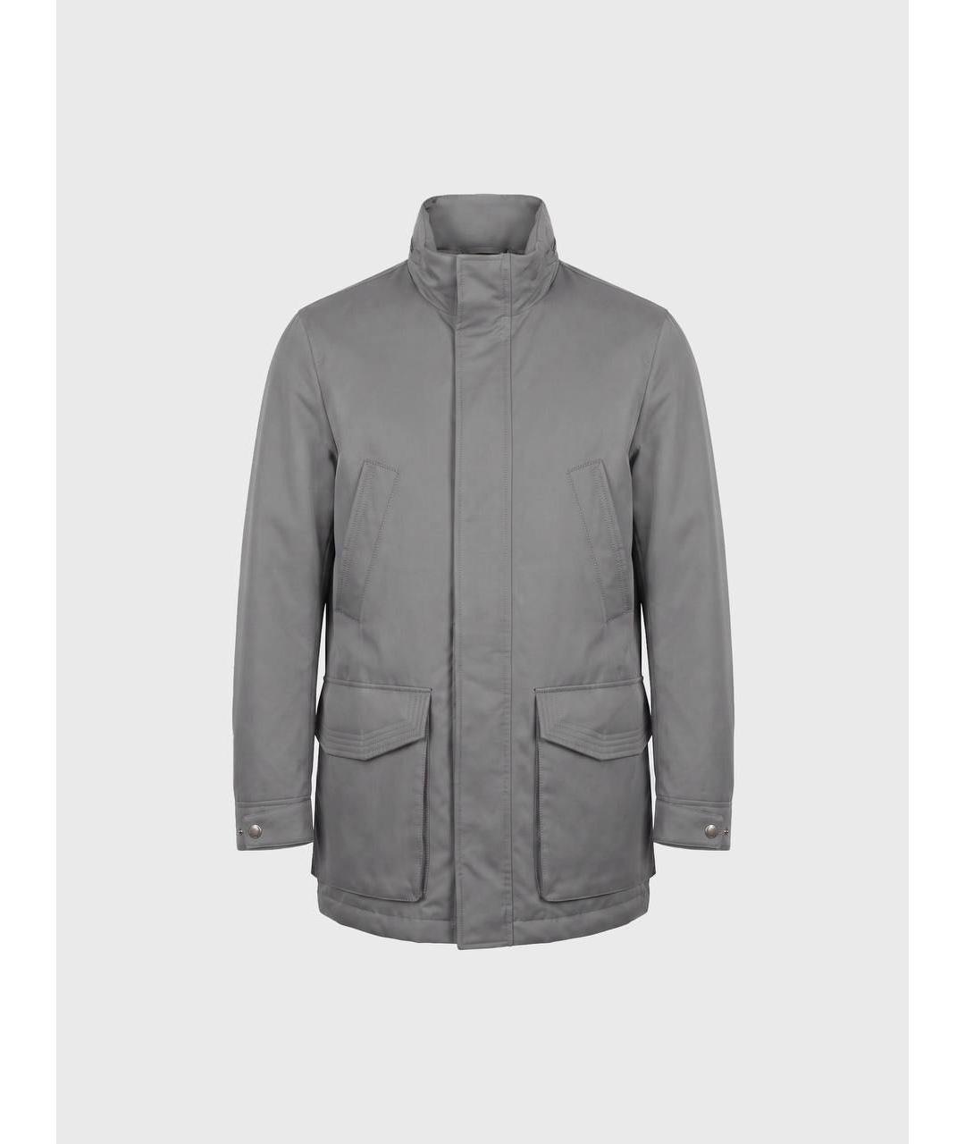BRUNELLO CUCINELLI Серая куртка, фото 9
