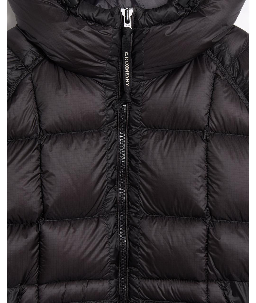 CP COMPANY Черный синтетический пуховик, фото 3