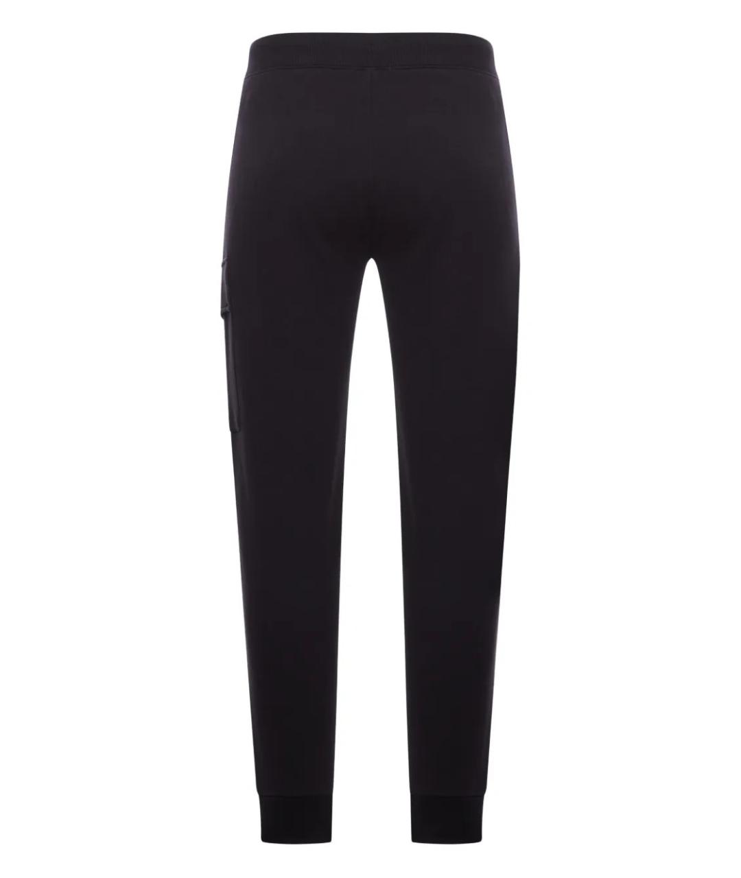 CP COMPANY Черные хлопковые повседневные брюки, фото 2