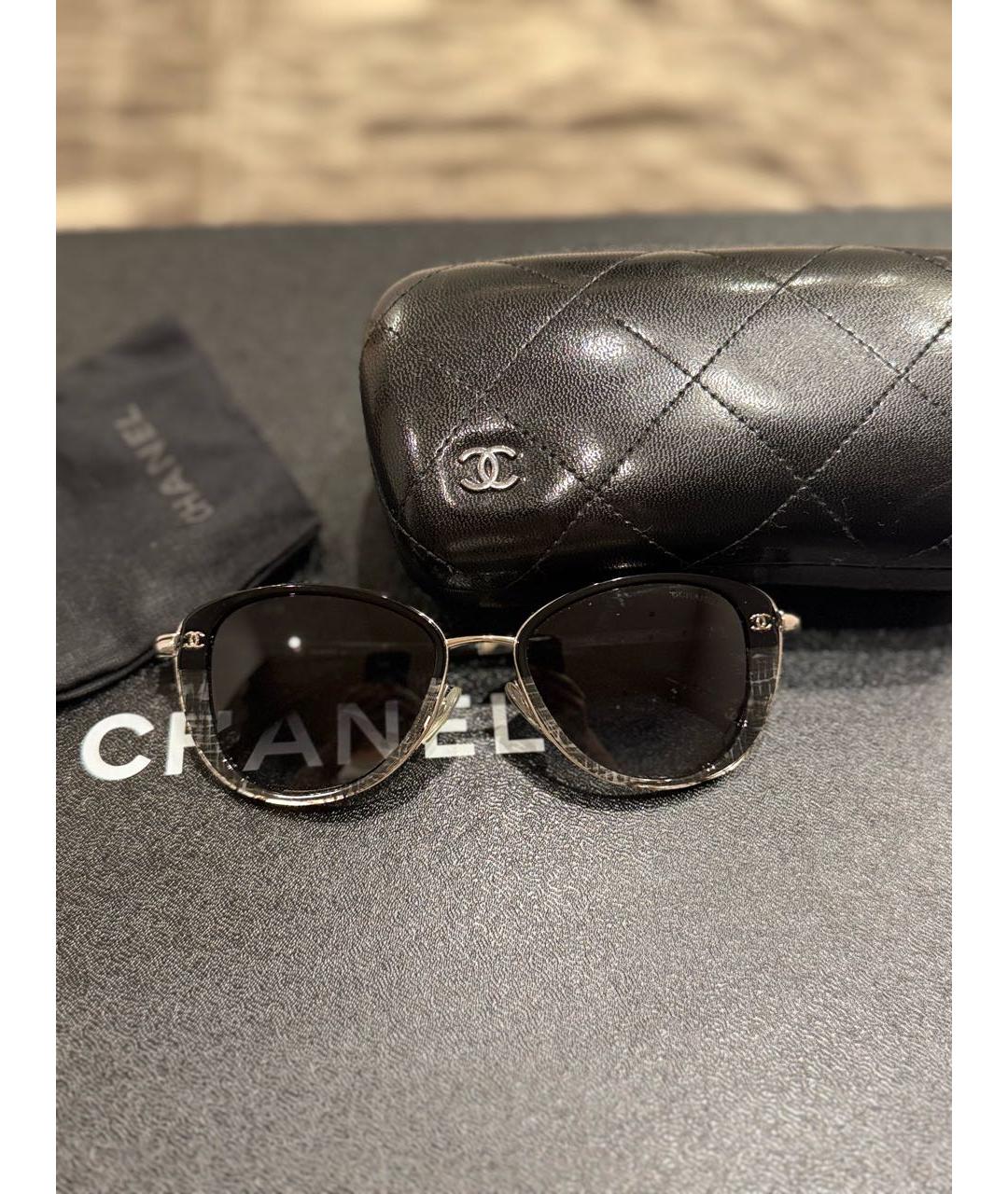 CHANEL Серые солнцезащитные очки, фото 5