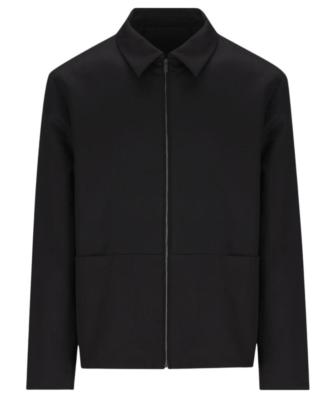 GUCCI Черная шерстяная куртка, фото 1