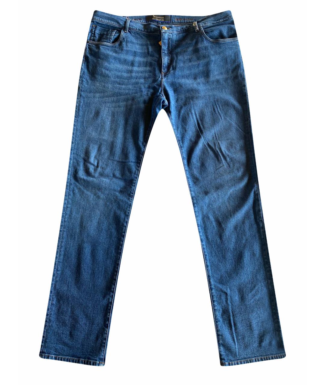 BILLIONAIRE Синие прямые джинсы, фото 1