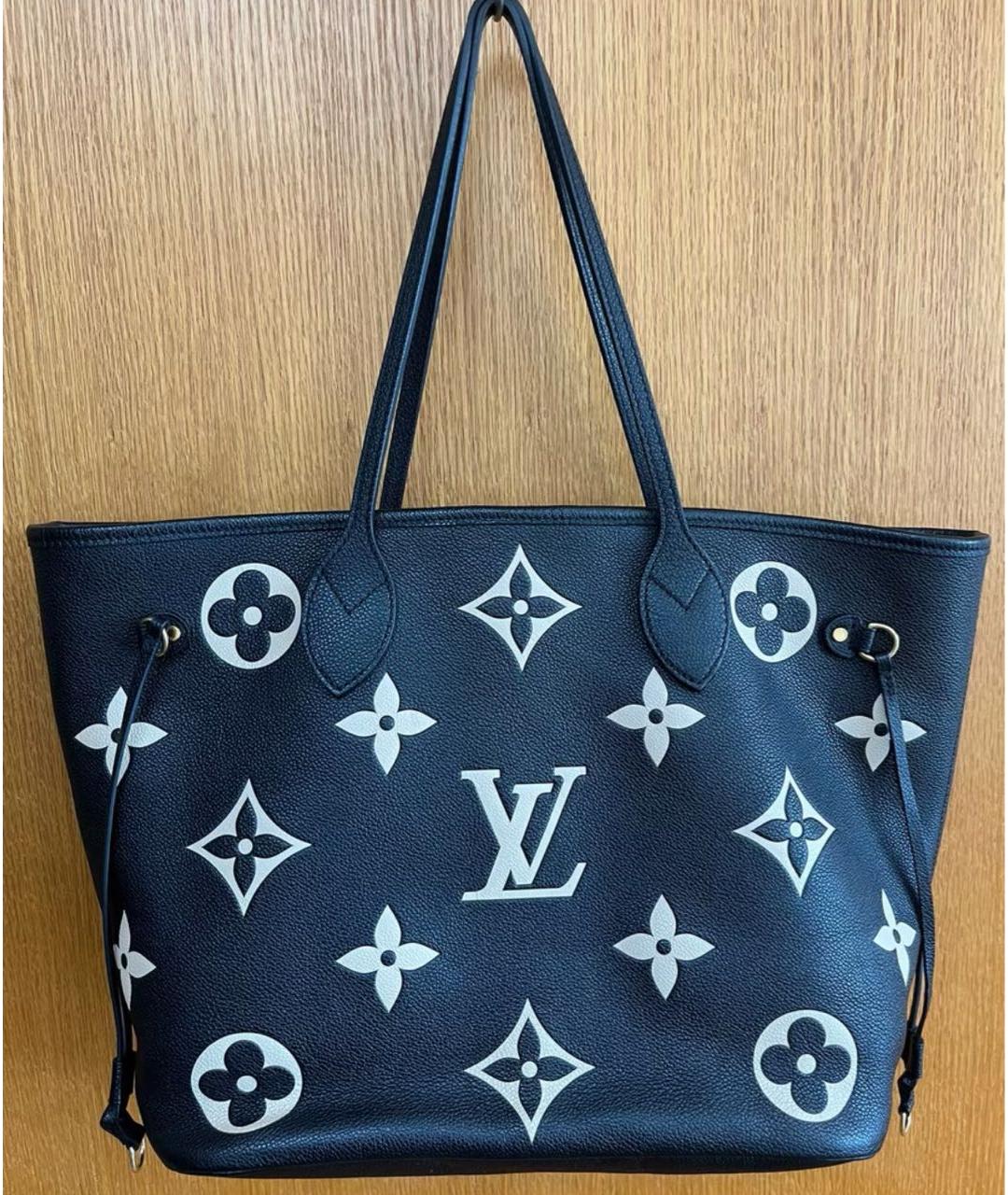LOUIS VUITTON Черная сумка тоут, фото 3