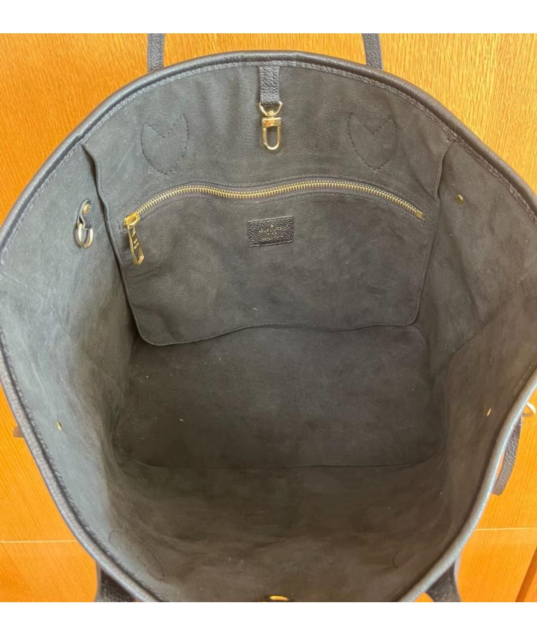 LOUIS VUITTON Черная сумка тоут, фото 4