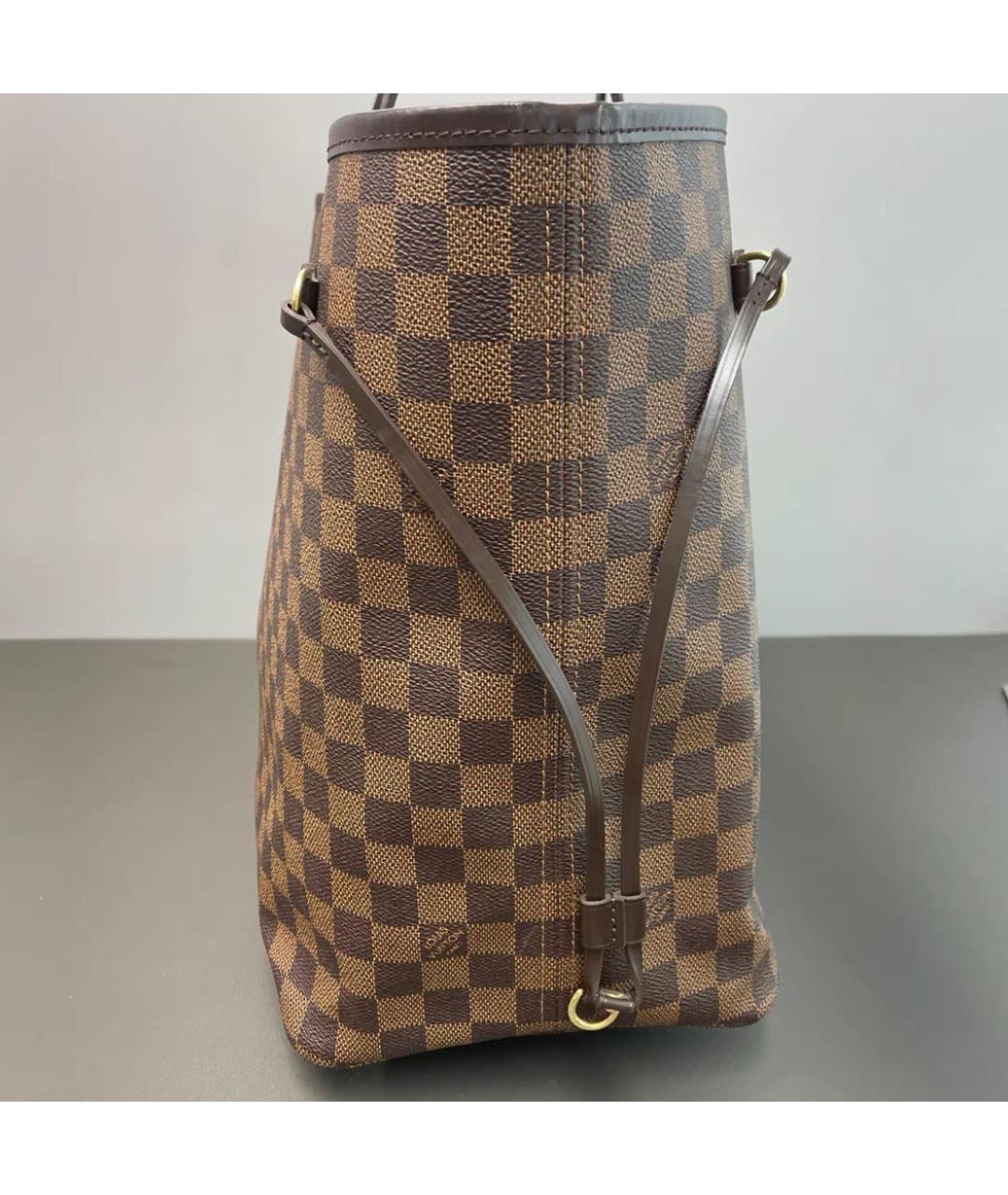 LOUIS VUITTON Коричневая сумка тоут, фото 5