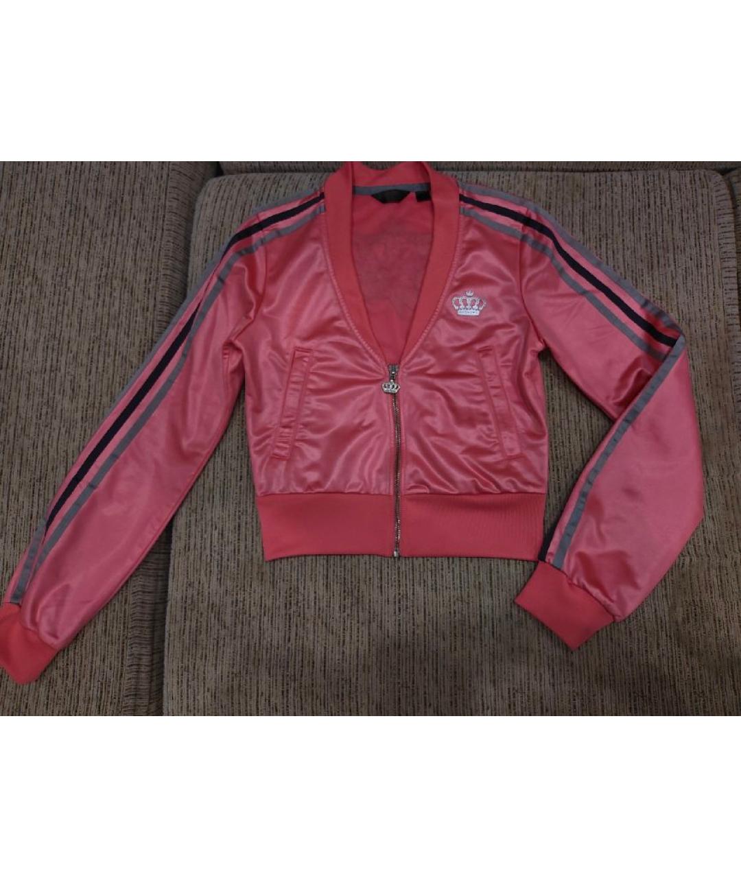 ADIDAS Розовый атласный спортивные костюмы, фото 9
