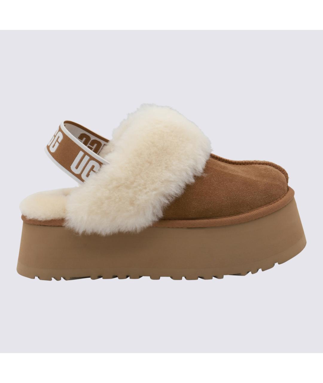 UGG Коричневые замшевые сандалии, фото 5