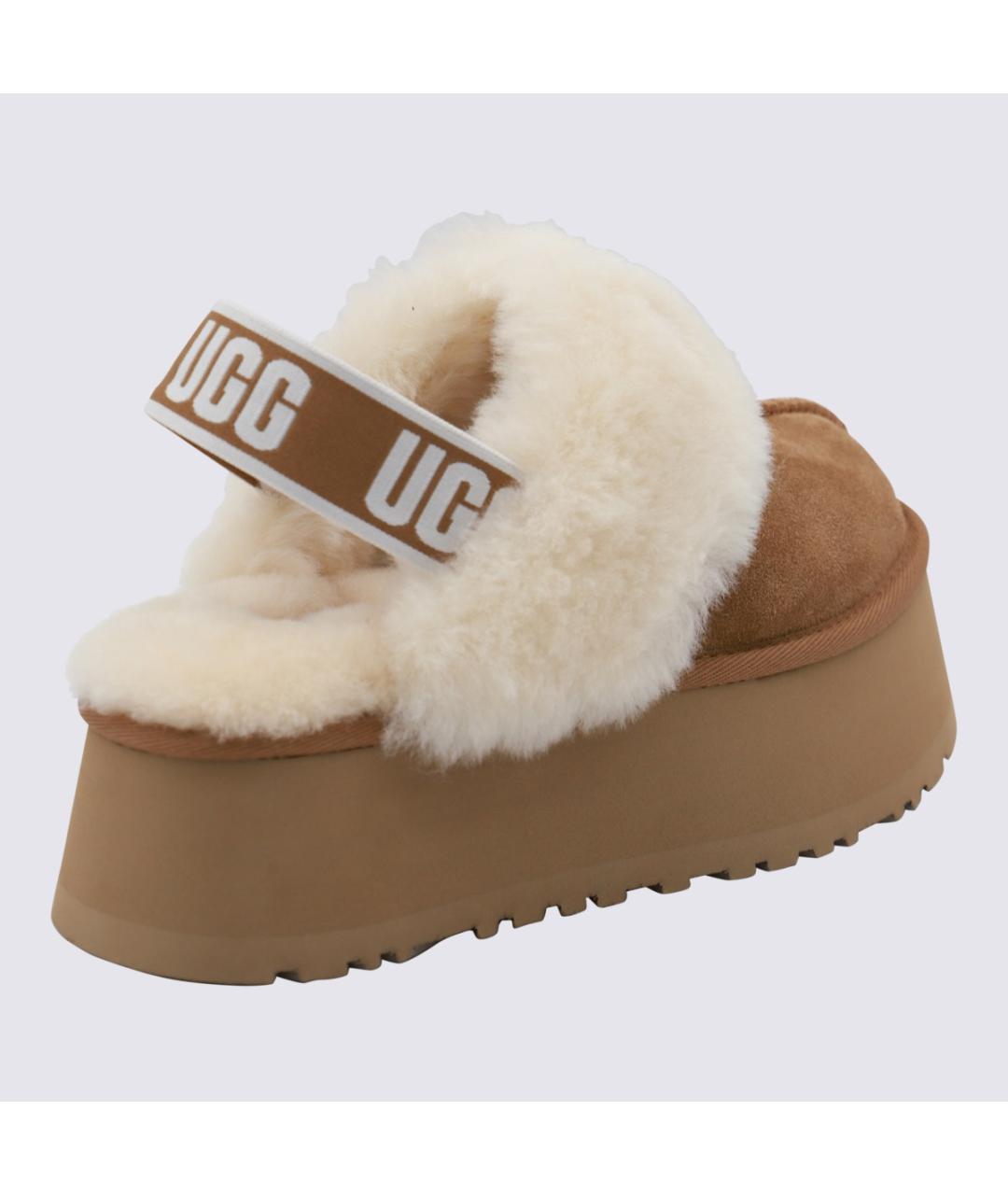 UGG Коричневые замшевые сандалии, фото 6