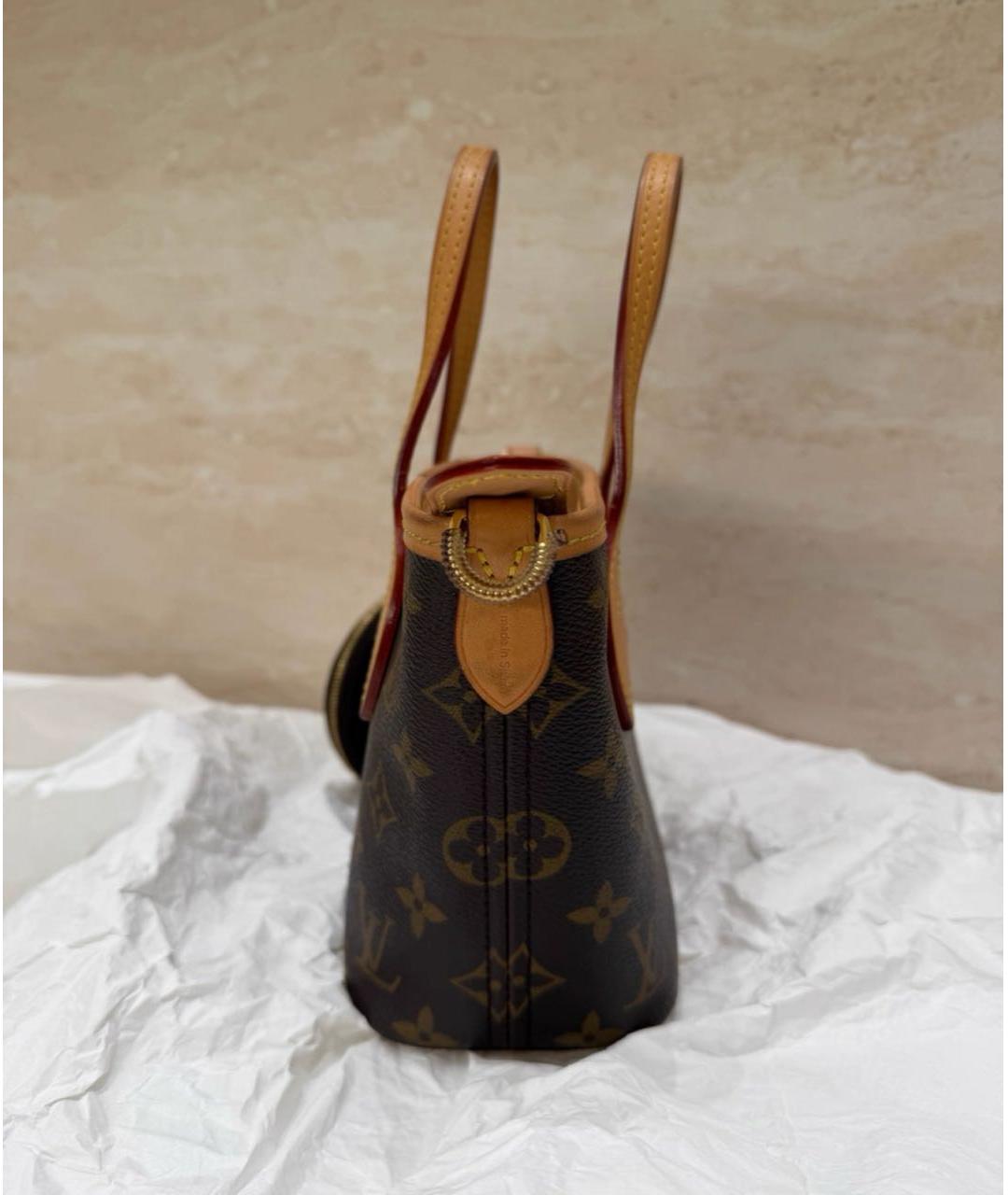 LOUIS VUITTON Коричневая сумка через плечо, фото 3