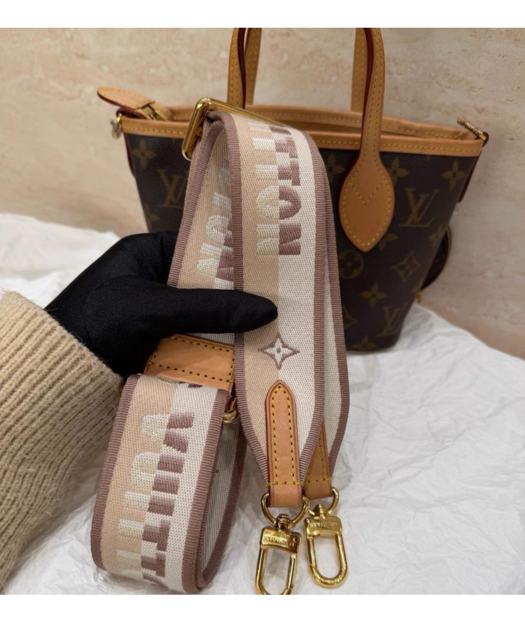 LOUIS VUITTON Коричневая сумка через плечо, фото 7