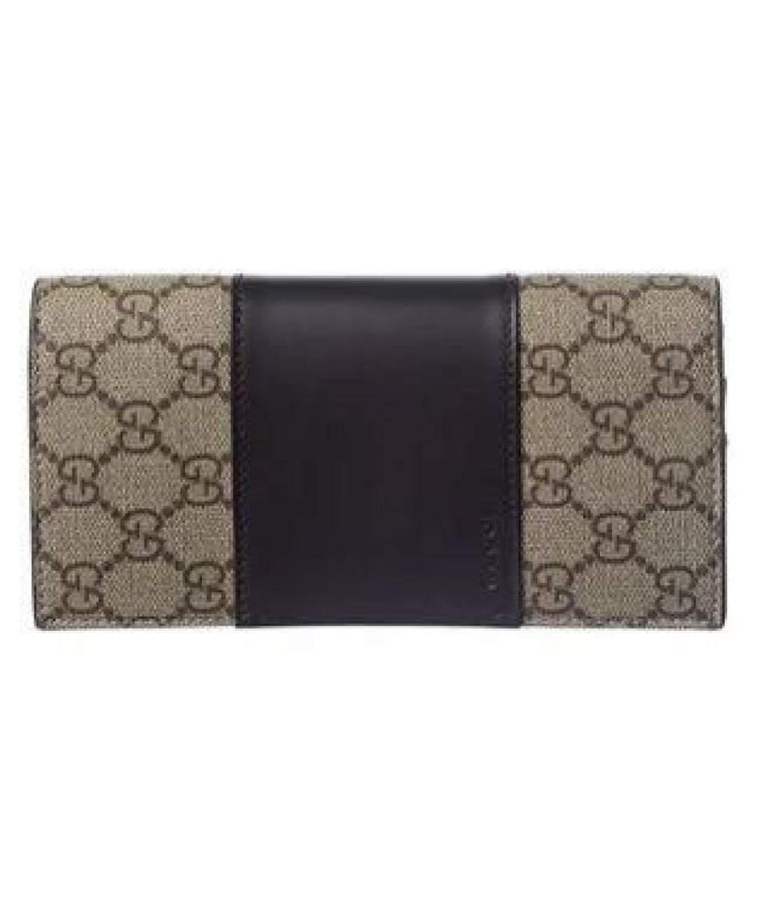 GUCCI Красный кожаный кошелек, фото 1