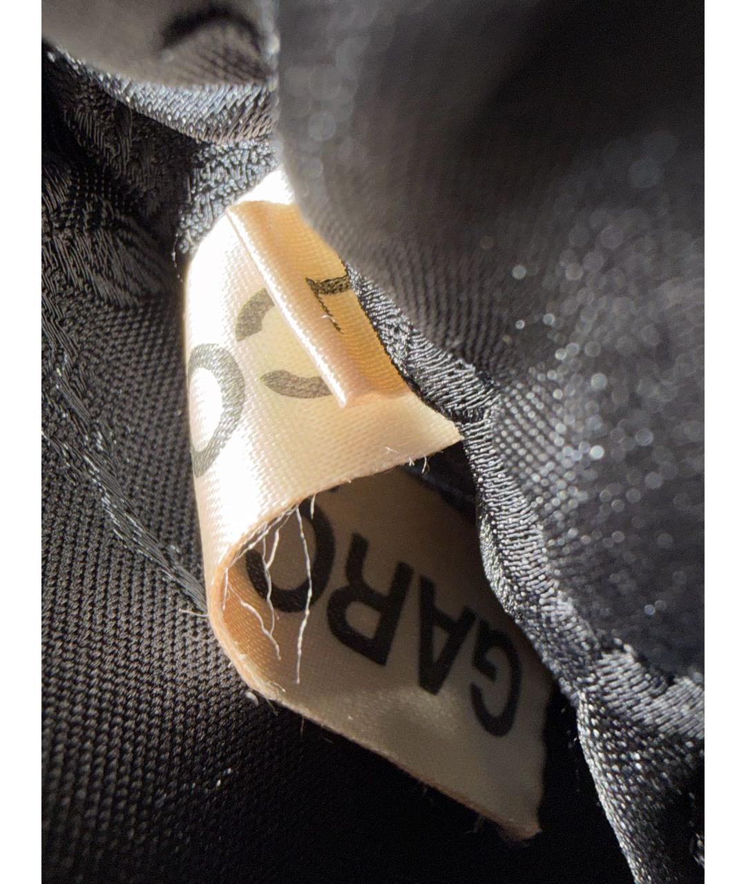 COMME DES GARÇONS Черная атласная юбка макси, фото 7