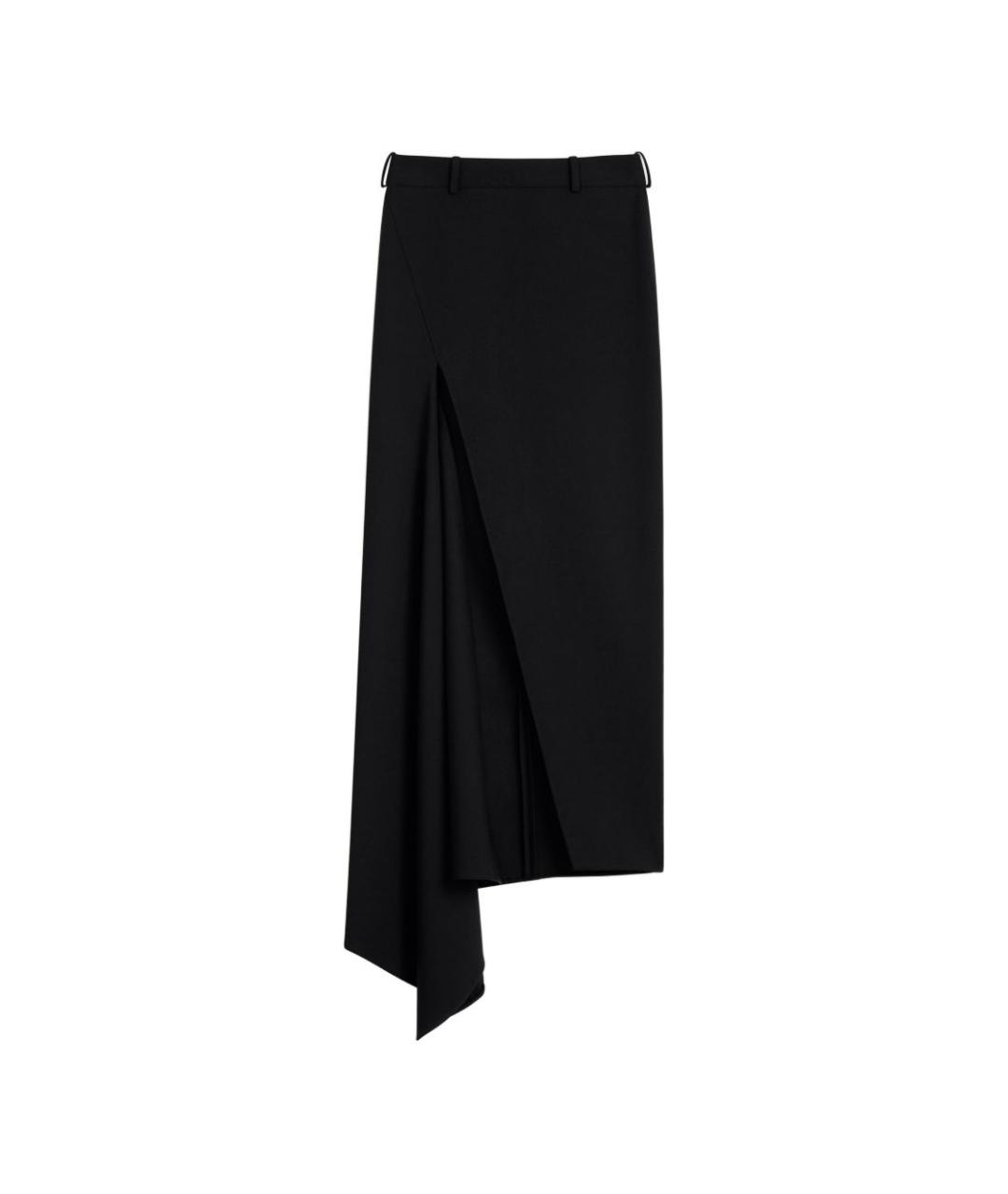GIVENCHY Черная юбка миди, фото 1