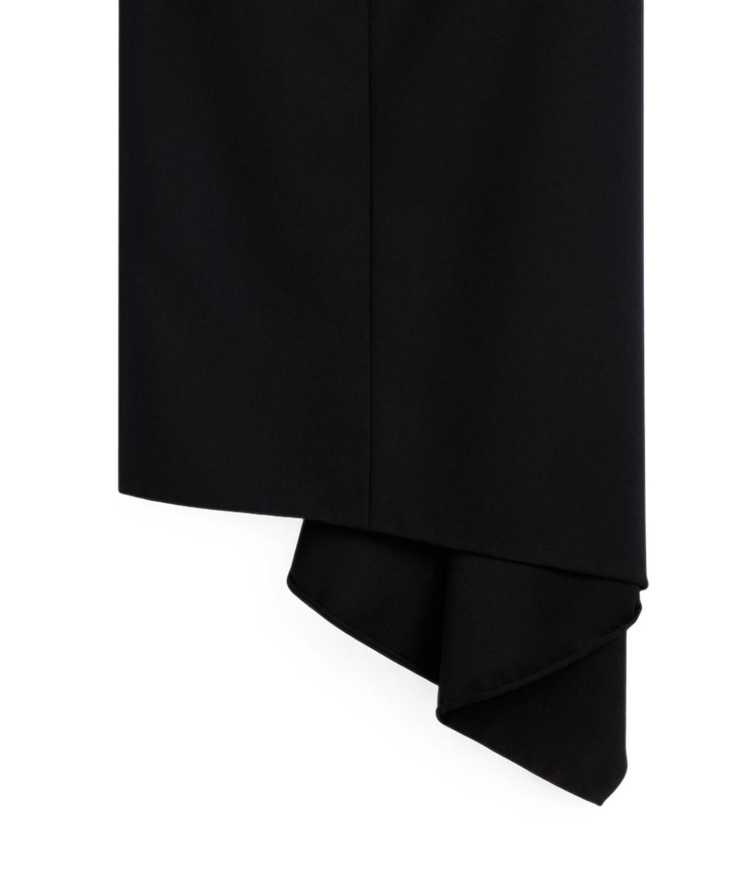 GIVENCHY Черная юбка миди, фото 3