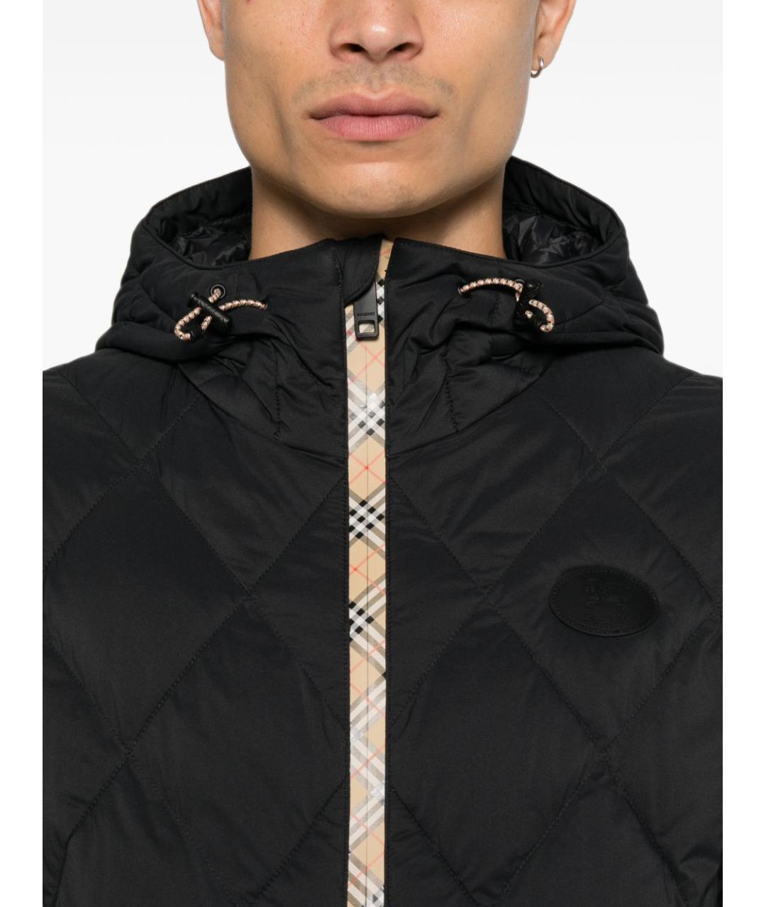 BURBERRY Черная куртка, фото 4